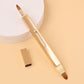 Portable Retractable Nylon Lip Brush for Makeup Pink Black Red Gray Gold - in Multiple Colors portable retractable