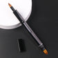 Portable Retractable Nylon Lip Brush for Makeup Pink Black Red Gray Gold - in Multiple Colors portable retractable