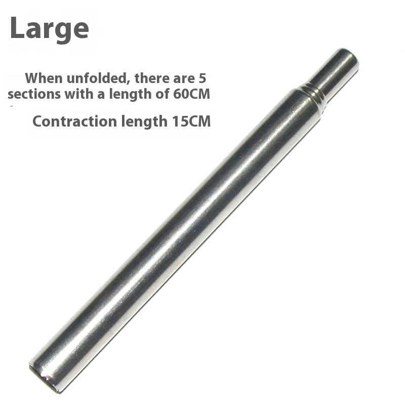 Portable Stainless Steel Blowing Stick for Camping and Picnic Outdoor Cookware - blowing stick camping picnic outdoor