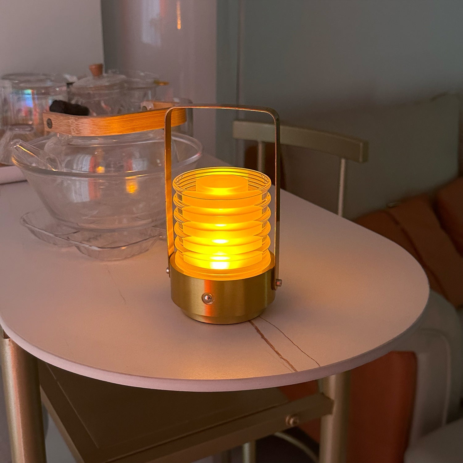 Portable Table Lamp with Built-in Battery for Bedroom and Outdoor Ambience - Teleplus Outdoors portable table lamp