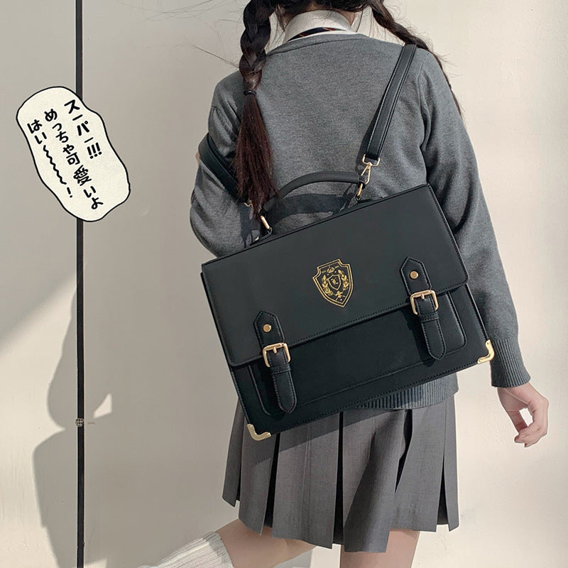 Portable Uniform Bag with Crossbody Design for College and Business - Teleplus uniform college style crossbody portable
