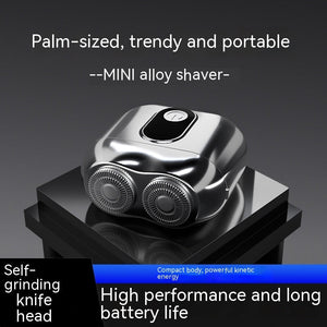 Portable USB Charging Waterproof Mini Shaver with Washable Cutter Head - Teleplus portable usb charging waterproof mini