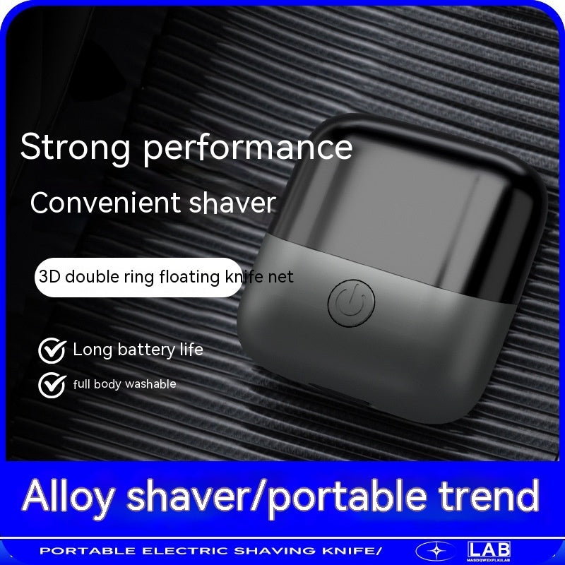 Portable USB Charging Waterproof Mini Shaver with Washable Cutter Head - Teleplus portable usb charging waterproof mini