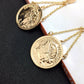 Portrait Coin Earrings European And American Fashion Retro Style - Rock Portrait Coin Earrings for Retro Style Vibes