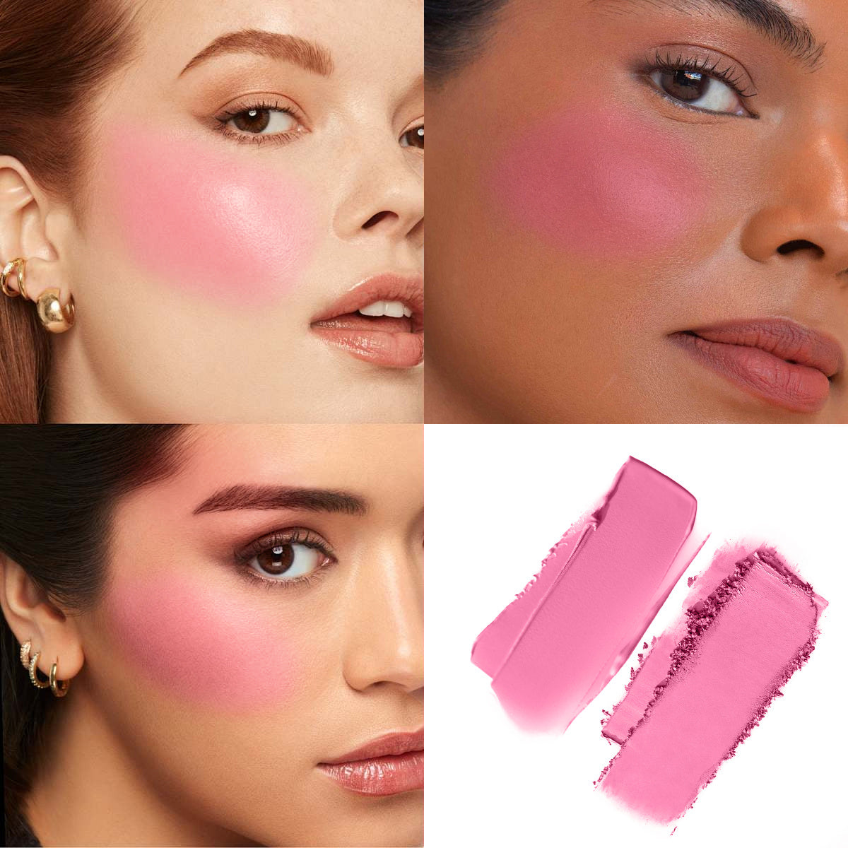 Powder Blush Duo Set with 4-6.5g Smooth Weightless Formula - powder blush duo set