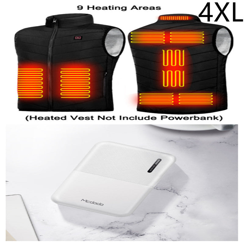 Power Bank 10000 MAh Heating Vest Mobile Power Bank - Power Bank 10000mAh Battery Type Heating Vest Mobile