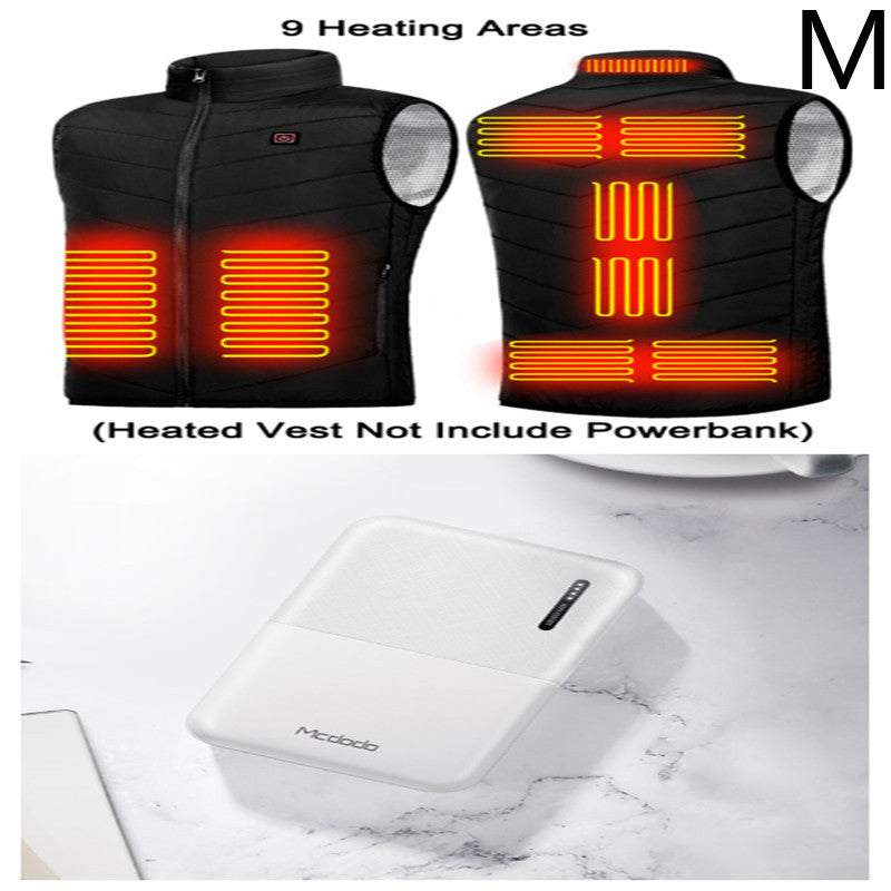 Power Bank 10000 MAh Heating Vest Mobile Power Bank - Power Bank 10000mAh Battery Type Heating Vest Mobile