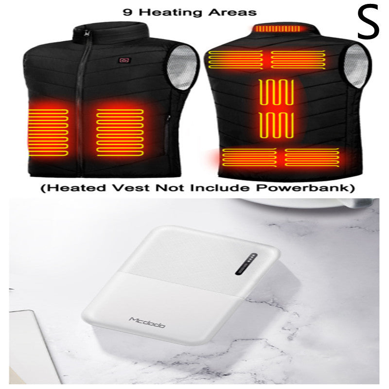 Power Bank 10000 MAh Heating Vest Mobile Power Bank - Power Bank 10000mAh Battery Type Heating Vest Mobile