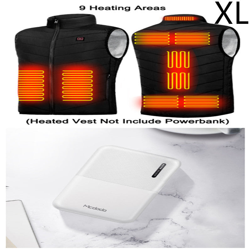 Power Bank 10000 MAh Heating Vest Mobile Power Bank - Power Bank 10000mAh Battery Type Heating Vest Mobile