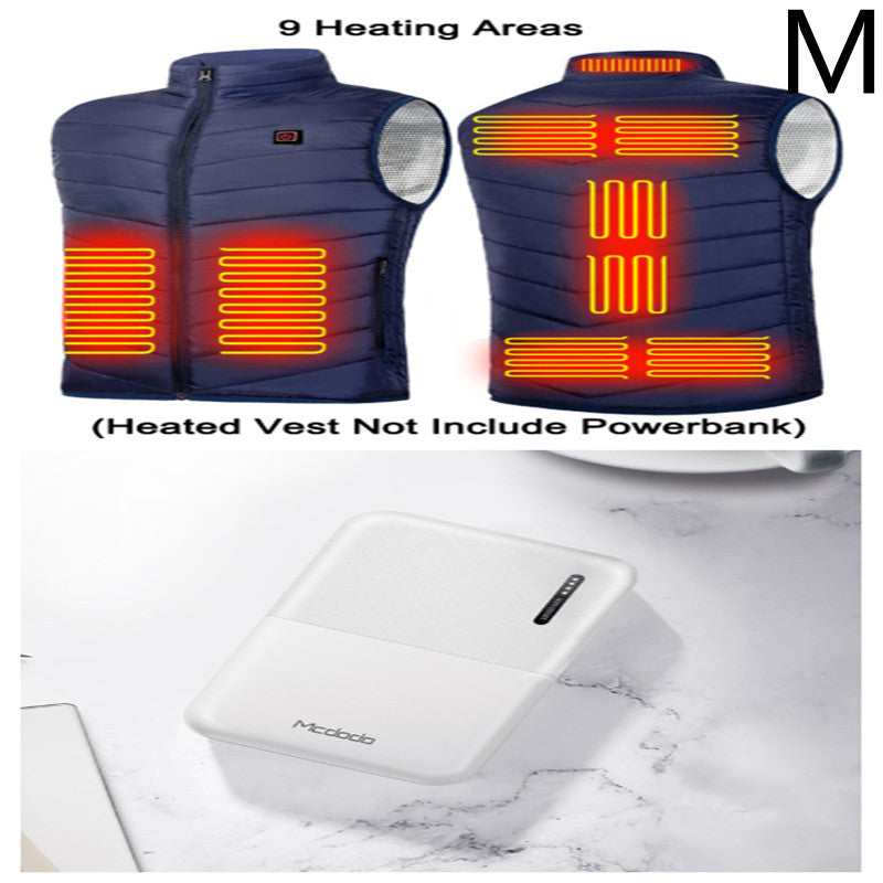 Power Bank 10000 MAh Heating Vest Mobile Power Bank - Power Bank 10000mAh Battery Type Heating Vest Mobile