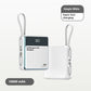 Power Bank 10000mAh with Fast Charging Shell Plastic Compact Design - fast charging device high-capacity power bank