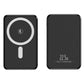 Power Bank Alloy Shell Magnetic Battery Pack in Black Gun Gray and Purple - Teleplus power bank alloy shell magnetic