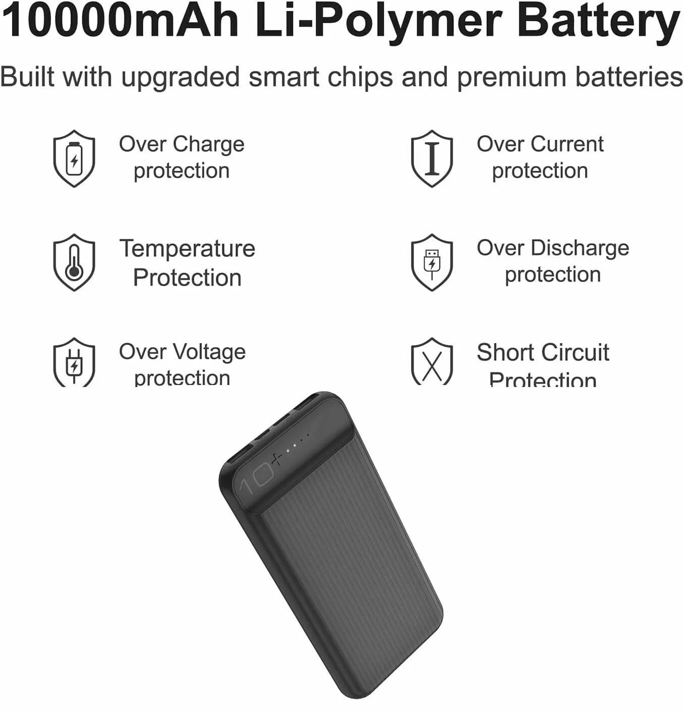 POWER BANK BODY WARMER USB 5V 2A BATTERY PACK - Power Bank Body Warmer 10000mAh Ultra Portable