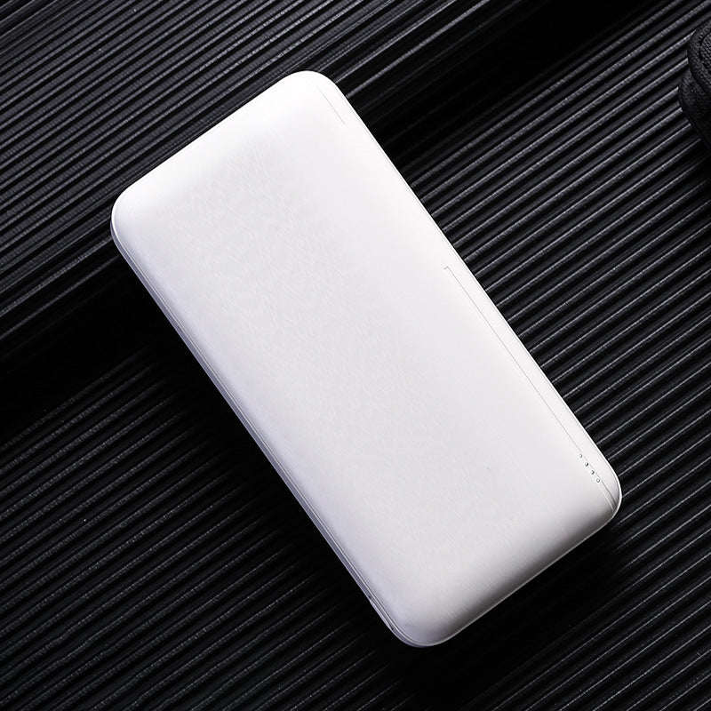 Power Bank Light Display Screen Display Vest Coat Ultra-thin Portable Power Source - Ultra-Thin Power Bank with Light