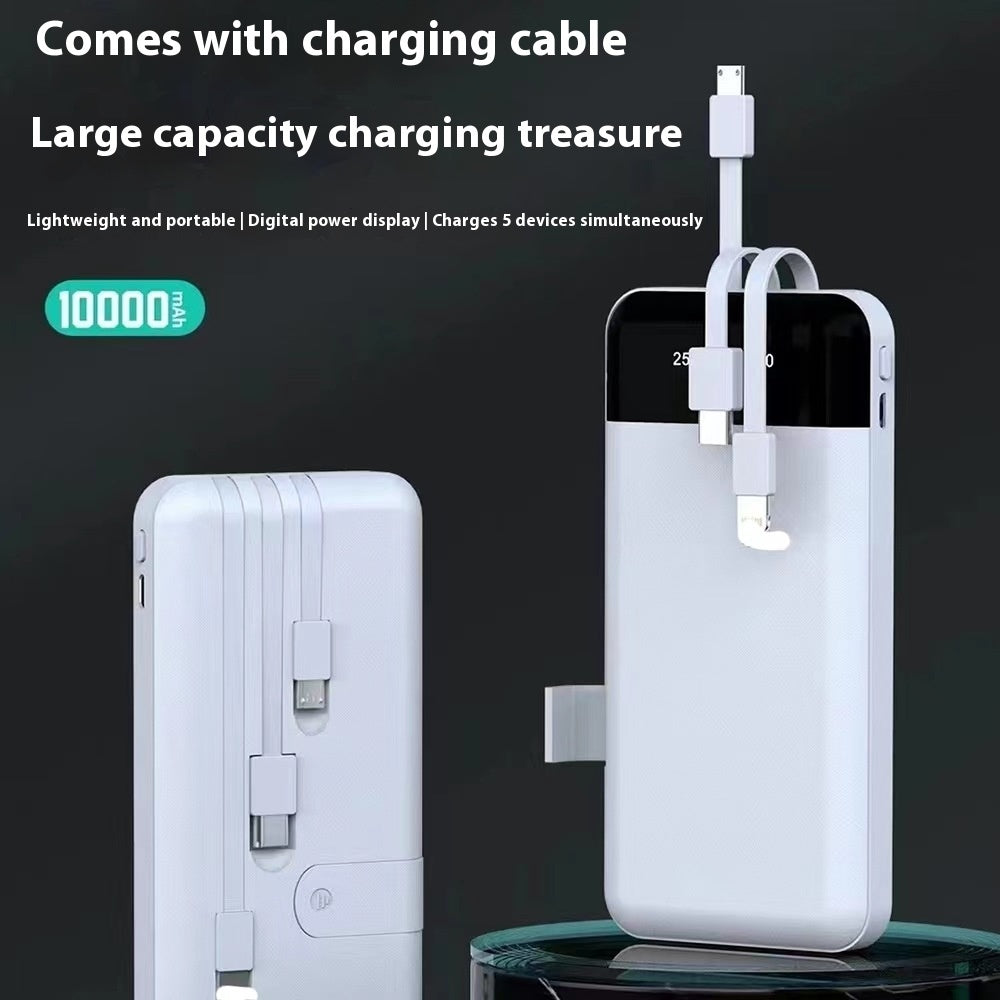 Power Bank One Drag Three With Cable Fast Charge - Power Bank One Drag Three Fast Charge with Cable