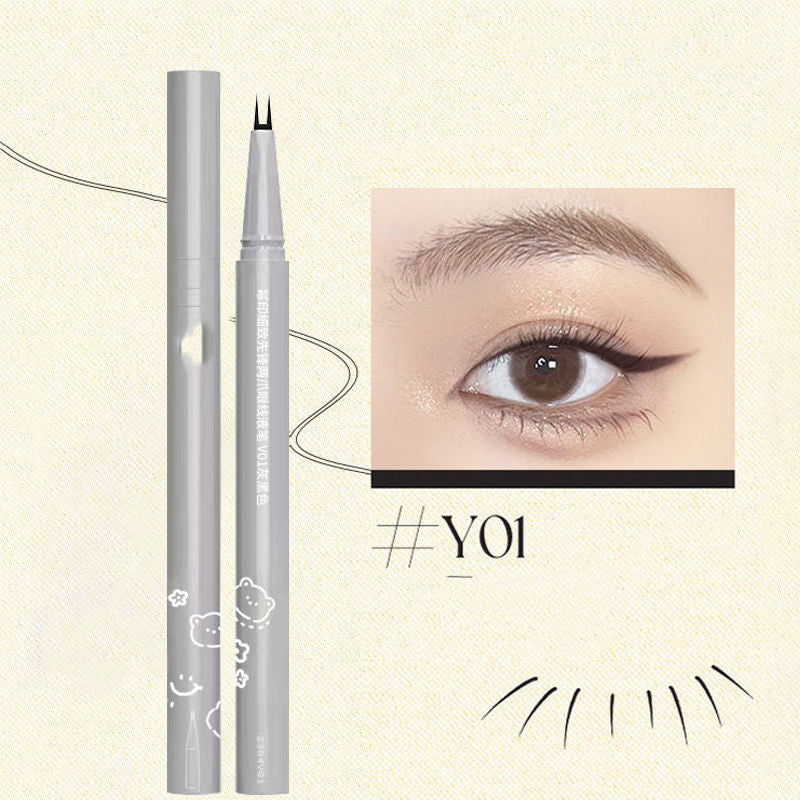Power Print Double Claw Liquid Eyeliner with Forked Design - Teleplus forked double claw lower eyeliner