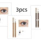 Power Print Double Claw Liquid Eyeliner with Forked Design - Teleplus forked double claw lower eyeliner