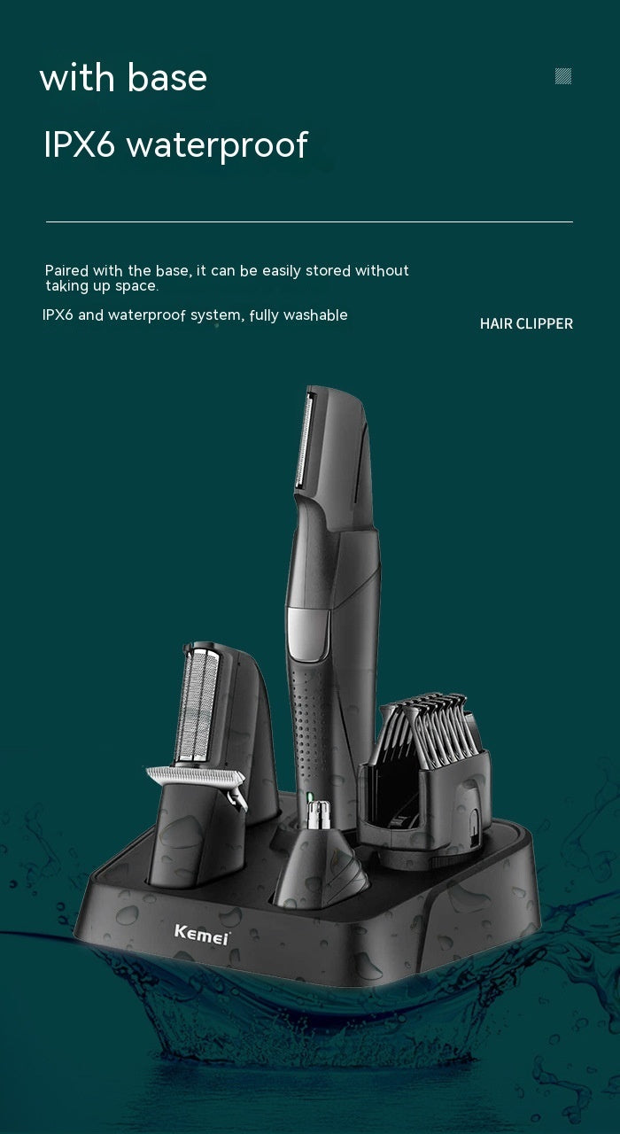 Power Rechargeable 3 Motor DC Pogonotomy Nose Carving Tool Fully Washable - Teleplus PogoNotomy for Men fully washable