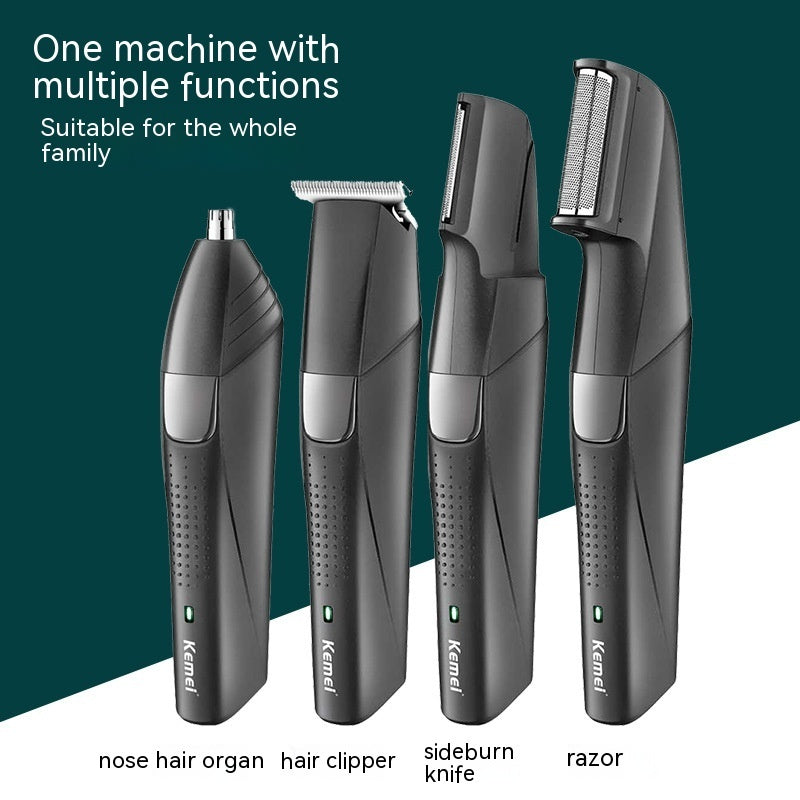 Power Rechargeable 3 Motor DC Pogonotomy Nose Carving Tool Fully Washable - Teleplus PogoNotomy for Men fully washable