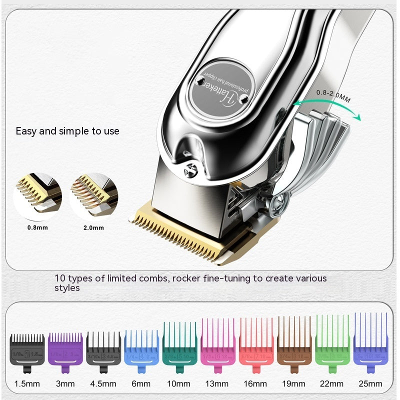Power Rechargeable Hair Scissors Metal for Display Salon - Teleplus hair scissors metal machine display salon