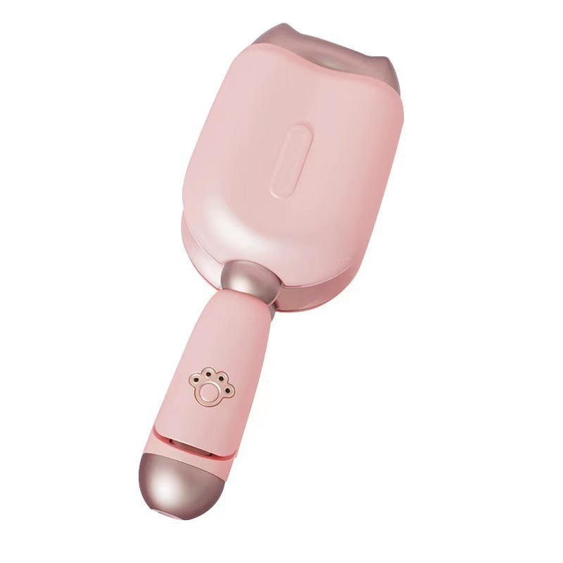 Power Supply Wired Curly Hair Stick with Heat Protection for Wet and Dry - paw chicken rolls curly hair stick