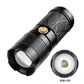 Power Torch Aluminum Alloy with Zoom Waterproof LED Flashlight - Teleplus power torch aluminum alloy zoom