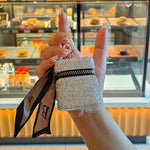 Premium Diamond Cylinder Coin Purse in Various Colors for United States Buyers - Chic White All Styles united states