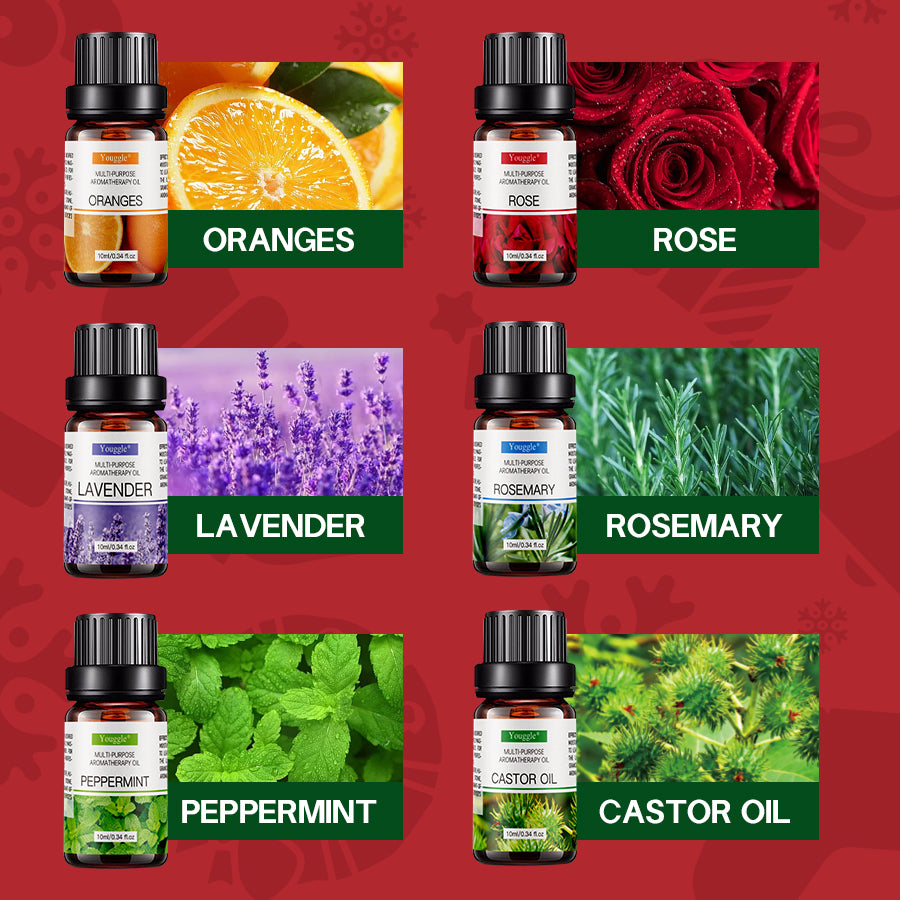 Premium Home Fragrance Oil for Diffusers Scented Aromatherapy Essential - Teleplus