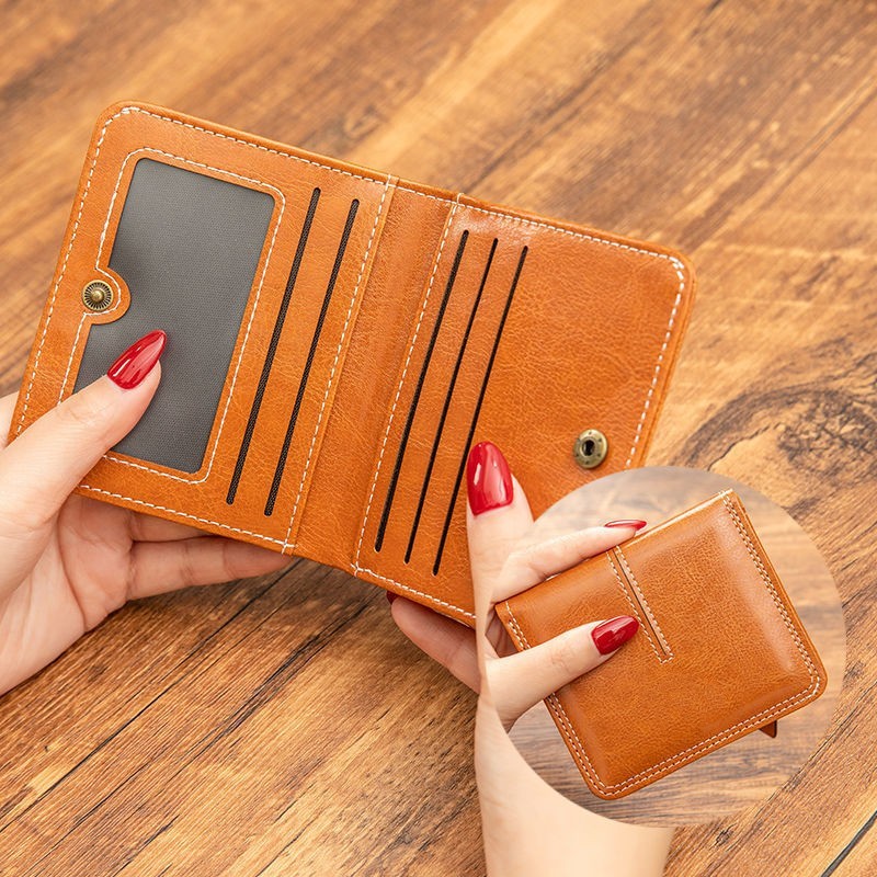 Premium Leather Wallet for United States with Multiple Card Slots and Zipper Bag - Tiny Your Big Driving Dreams united