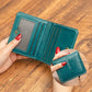 Premium Leather Wallet for United States with Multiple Card Slots and Zipper Bag - Tiny Your Big Driving Dreams united