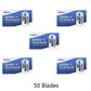 Premium Stainless Steel Razor Blades Pack of 10 for Shaving and Grooming