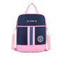 Primary School Children Burden-relieving Backpack Dual-use - Relieve Back Pain with a Stylish Navy Blue Handbag