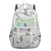 Primary School Cute Super Cute Printed Schoolbag - Green