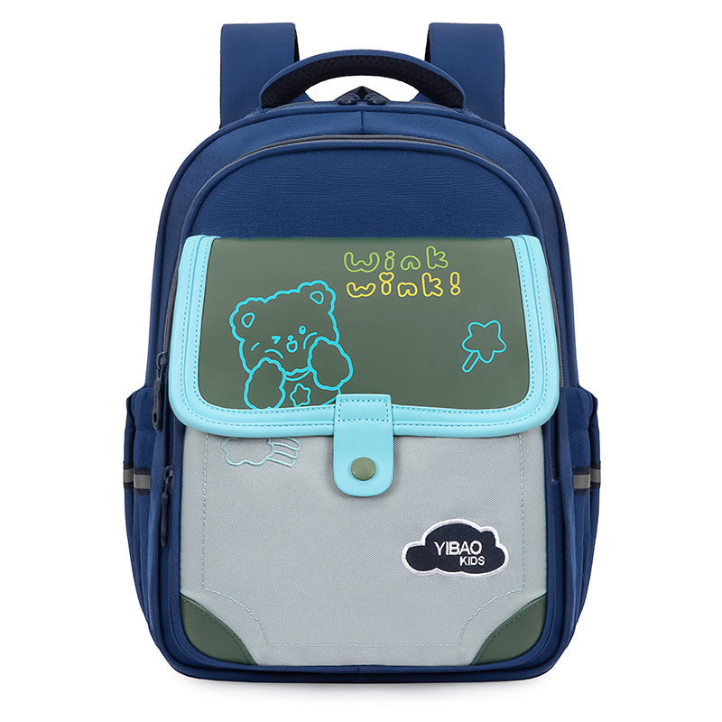 Primary School Kindergarten Large Capacity Schoolbag - Primary School’s Best Friend ZG102-Blue Bag