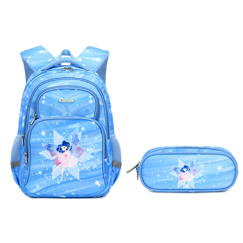 Primary School Student Schoolbag Boys Stylish And Lightweight Grade 1-3 Children Backpack - Stylish Schoolbag for Dino