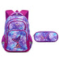 Primary School Student Schoolbag Boys Stylish And Lightweight Grade 1-3 Children Backpack - Stylish Schoolbag for Dino