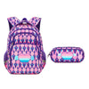 École primaire Étudiant scolaire garçons élégants et légers Grade 1-3 Backpack pour enfants - Crayon à sac unique lapin