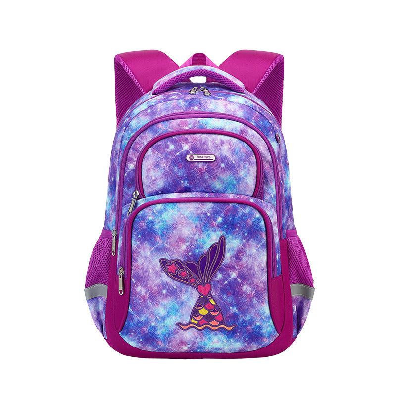 Primary School Student Schoolbag Boys Stylish And Lightweight Grade 1-3 Children Backpack - Stylish Schoolbag for Dino