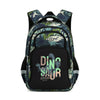 Primary School Student Schoolbag Boys Stylish and Lightweight Grade 1-3 Children Ryggsekk - Jungle enkeltpose