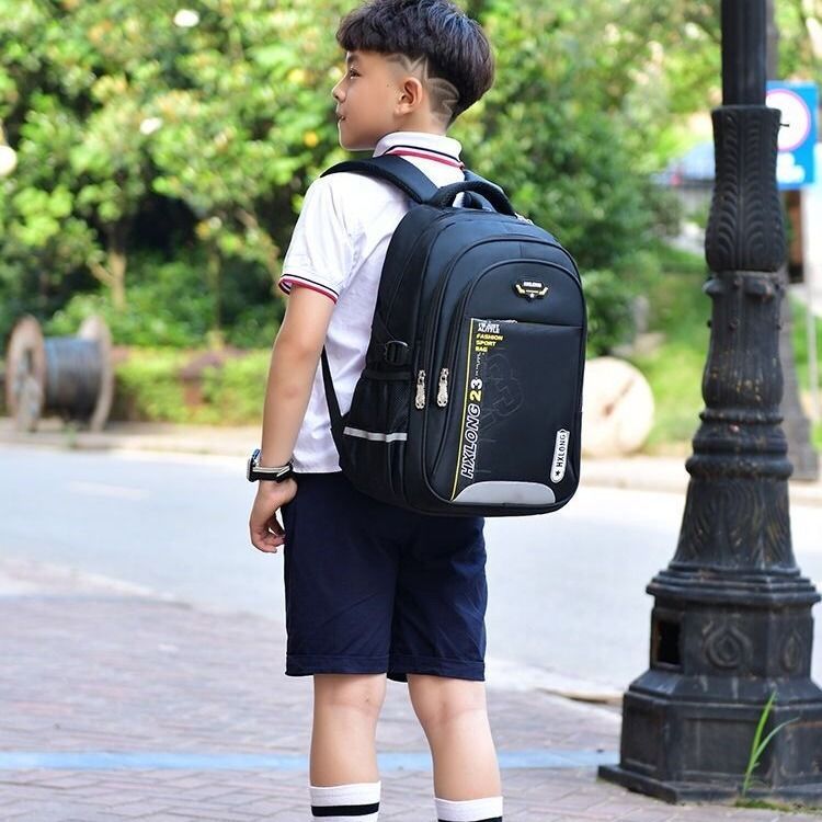 Primary School Student Schoolbag Male Grade 1-3-6 Schoolbag - Schoolbag Madness For Grades 1-6 In Reflective Small