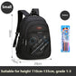 Primary School Student Schoolbag Male Grade 1-3-6 Schoolbag - Schoolbag Madness For Grades 1-6 In Reflective Small