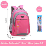 Primary School Student Schoolbag Male Grade 1-3-6 Schoolbag - Schoolbag Madness For Grades 1-6 In Reflective Small