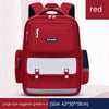 Grundschule Schoolbag männliche Klasse 1-3-6 Tragbare Belastung Linderung großer Kapazität Kinderschule Schoolbag-Rucksack - Rot