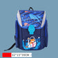 Primary School Students Backpack With Magnetic Buckle And Ridge Protection - Backpack for Genius Kids