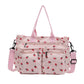 Printed Cherry Shoulder Messenger Bag with Oxford Cloth and Multiple Colors - Teleplus in shoulder messenger bag