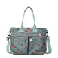 Printed Cherry Shoulder Messenger Bag with Oxford Cloth and Multiple Colors - Teleplus in shoulder messenger bag
