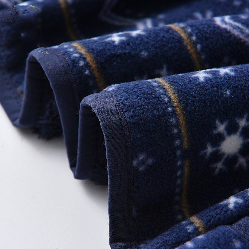 Printed Polar Fleece Cartoon Jacket for Kids with Zipper Closure - Teleplus printed polar fleece cartoon jacket