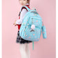 Printed Primary School Student Schoolbags Burden Alleviation Waterproof - Three-Piece Set That Makes Schoolbag Woes