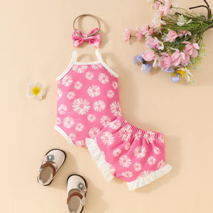 Rose Red Baby Suit for 0-18 Months Euro and United States Sizes - Waffle Rompers Tiny Fashionistas in united states chf