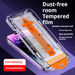Privacy Seconds Sticker for iPhone 16 and 15 Pro Max with Cabin Tempered Film - Teleplus cabin tempered film privacy